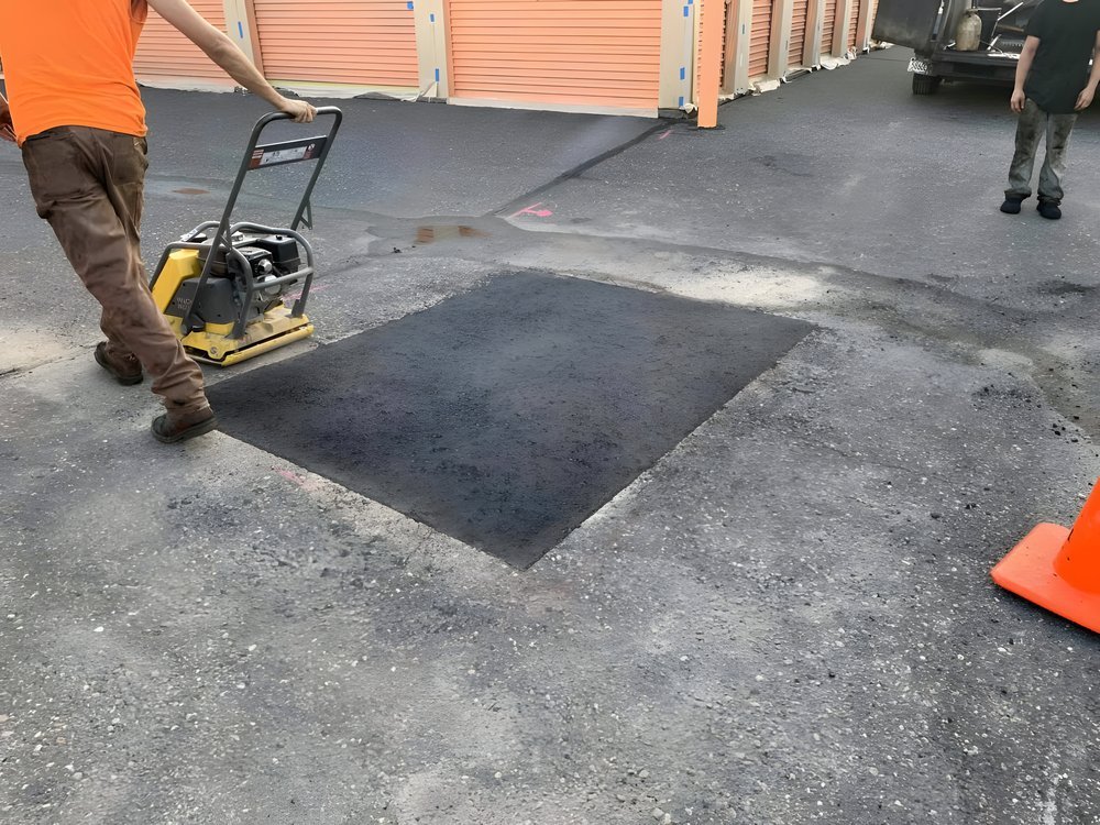 Commercial pothole repair