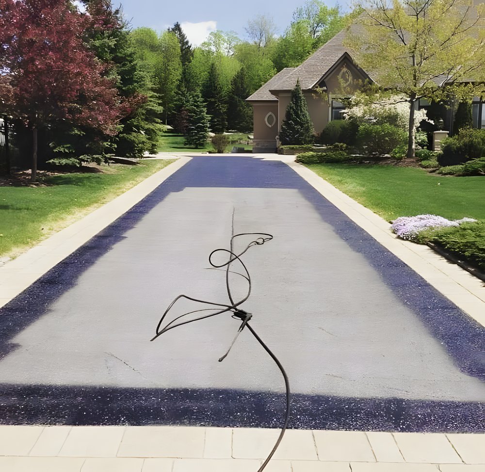 Driveway sealing